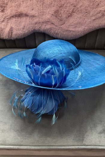 Stunning blue hat by Niche