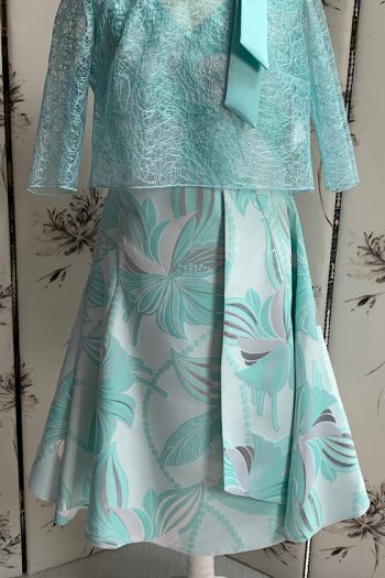 Stunning ELLA BOO Outfit -Mint/Silver - Gorgeous Design  Size16- BNWT