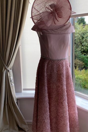 Stunning Veromia Occasions Dress- This Seasons Design - Pink Sz 10/12 BNWT