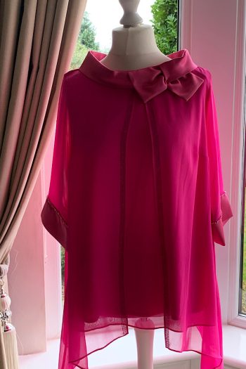 Gorgeous LIZABELLA Trouser Suit -Hot Pink- This Seasons Design- Size16 - BNWT