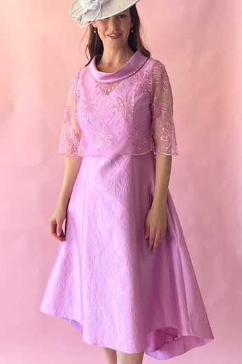 Gorgeous LIZABELLA Dress/Jacket - Rose - This Seasons Design- Size 18- BNWT