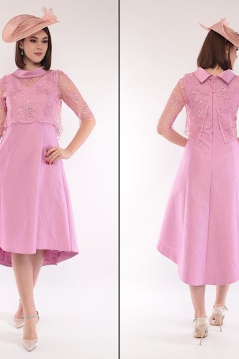 Gorgeous LIZABELLA Dress/Jacket - Rose - This Seasons Design- Size 20- BNWT